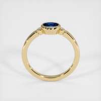 0.74 Ct. Sapphire Ring, 14K Yellow Gold 3