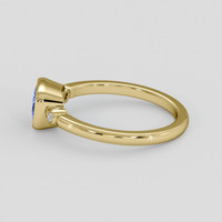 1.35 Ct. Blue Sapphire Ring, 14K Yellow Gold 4