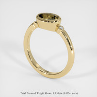 1.15 Ct. Gemstone Ring, 14K Yellow Gold 2