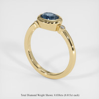 1.20 Ct. Gemstone Ring, 14K Yellow Gold 2