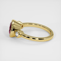3.24 Ct. Gemstone Ring, 14K Yellow Gold 4