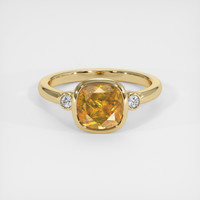 2.13 Ct. Gemstone Ring, 14K Yellow Gold 1