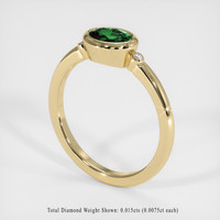 0.72 Ct. Gemstone Ring, 14K Yellow Gold 2