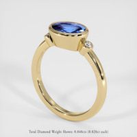 2.06 Ct. Gemstone Ring, 14K Yellow Gold 2