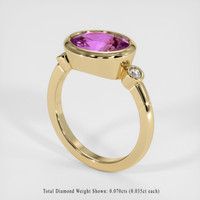 2.72 Ct. Gemstone Ring, 14K Yellow Gold 2