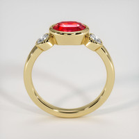 1.51 Ct. Ruby Ring, 14K Yellow Gold 3