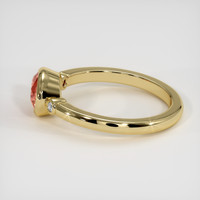1.54 Ct. Sapphire Ring, 14K Yellow Gold 4
