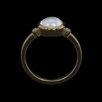 2.92 Ct. Sapphire Ring, 14K Yellow Gold 3