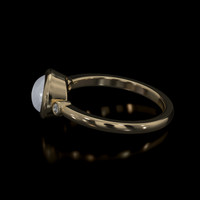 2.92 Ct. Sapphire Ring, 14K Yellow Gold 4