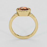 2.11 Ct. Color Change Sapphire Ring, 14K Yellow Gold 3