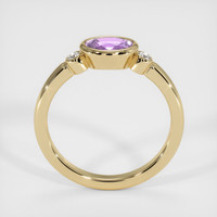 0.76 Ct. Sapphire Ring, 14K Yellow Gold 3