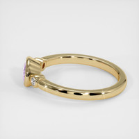 0.76 Ct. Sapphire Ring, 14K Yellow Gold 4