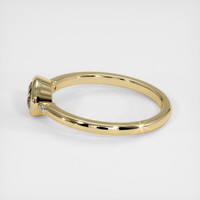 0.74 Ct. Sapphire Ring, 14K Yellow Gold 4