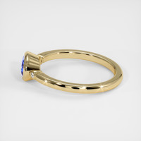 1.15 Ct. Bi Color Sapphire Ring, 18K Yellow Gold 4