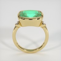 5.04 Ct. Emerald Ring, 18K Yellow Gold 3