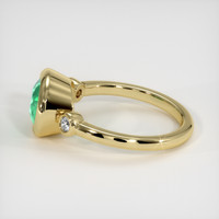 1.74 Ct. Emerald Ring, 18K Yellow Gold 4