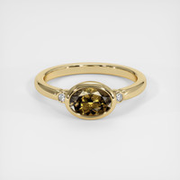 1.15 Ct. Gemstone Ring, 18K Yellow Gold 1