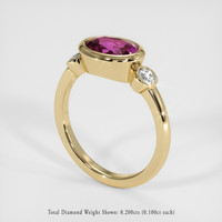 2.03 Ct. Gemstone Ring, 18K Yellow Gold 2