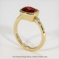 2.94 Ct. Gemstone Ring, 18K Yellow Gold 2