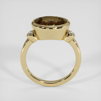 5.50 Ct. Brown Tourmaline Ring, 18K Yellow Gold 3
