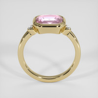 3.07 Ct. Pink Sapphire Ring, 18K Yellow Gold 3