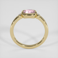 1.04 Ct. Pink Sapphire Ring, 18K Yellow Gold 3
