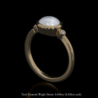 2.92 Ct. Sapphire Ring, 18K Yellow Gold 2