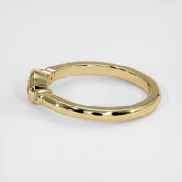 0.36 Ct. Padparadscha Sapphire Ring, 18K Yellow Gold 4