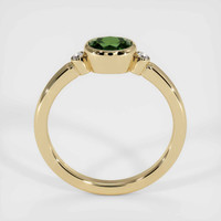 0.89 Ct. Sapphire Ring, 18K Yellow Gold 3