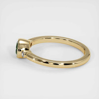 0.89 Ct. Sapphire Ring, 18K Yellow Gold 4