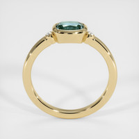 0.88 Ct. Sapphire Ring, 18K Yellow Gold 3