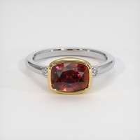 2.94 Ct. Gemstone Ring, 14K Yellow & White 1