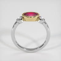 1.31 Ct. Ruby Ring, 14K Yellow & White 3