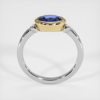 1.10 Ct. Sapphire Ring, 18K Yellow & White 3