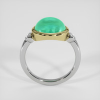 4.05 Ct. Emerald Ring, 18K Yellow & White 3