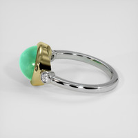 4.05 Ct. Emerald Ring, 18K Yellow & White 4
