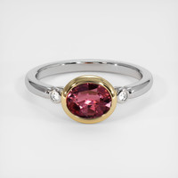 1.19 Ct. Sapphire Ring, 18K Yellow & White 1