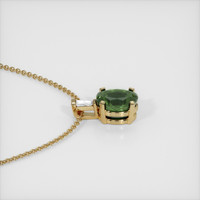0.90 Ct. Sapphire Pendant, 14K Yellow Gold 3