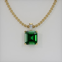 2.07 Ct. Gemstone Pendant, 18K Yellow Gold 1