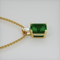 2.07 Ct. Gemstone Pendant, 18K Yellow Gold 3