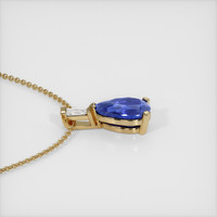 0.58 Ct. Sapphire Pendant, 14K Yellow Gold 3