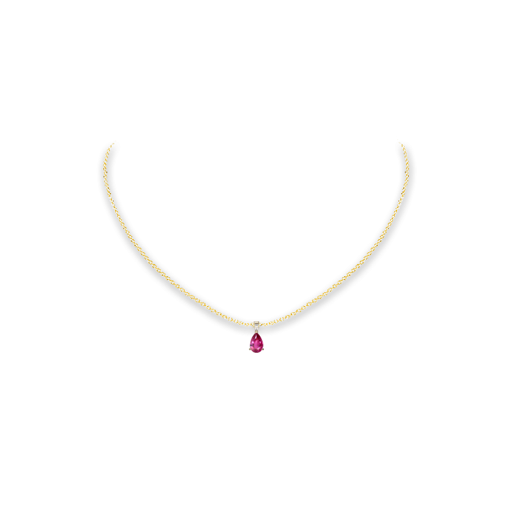 Jewelry image on model