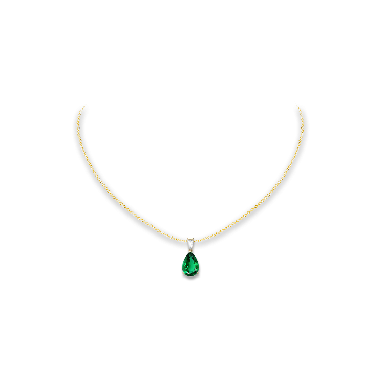 Jewelry image on model