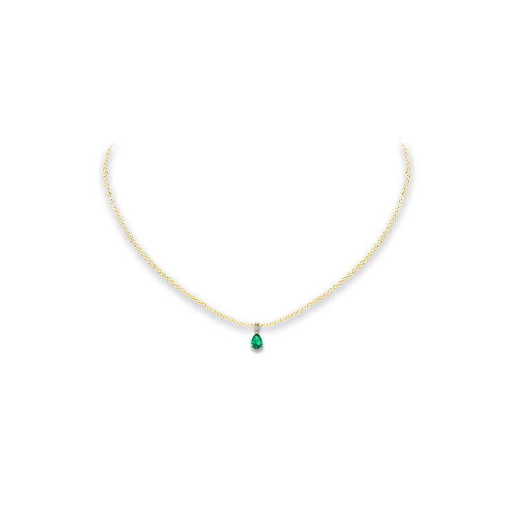 Jewelry image on model