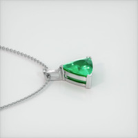 Emerald Pendant 1.54 Ct., 18K White Gold Preview