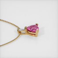 1.09 Ct. Sapphire Pendant, 14K Yellow Gold 3