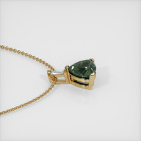 1.33 Ct. Sapphire Pendant, 14K Yellow Gold 3