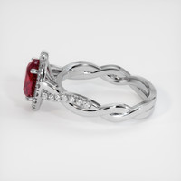 1.88 Ct. Ruby Ring, Platinum 950 4