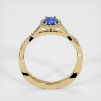 0.40 Ct. Sapphire Ring, 14K Yellow Gold 3
