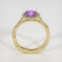 1.69 Ct. Purple Sapphire Ring, 14K Yellow Gold 3